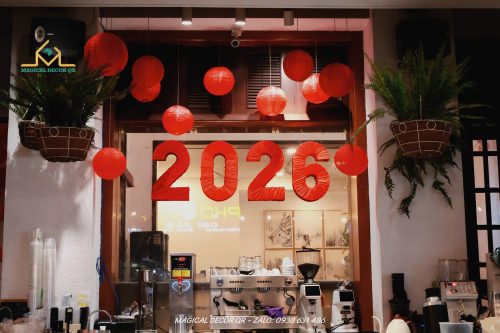 Decor tết Cf Mint - Đà Nẵng 2026