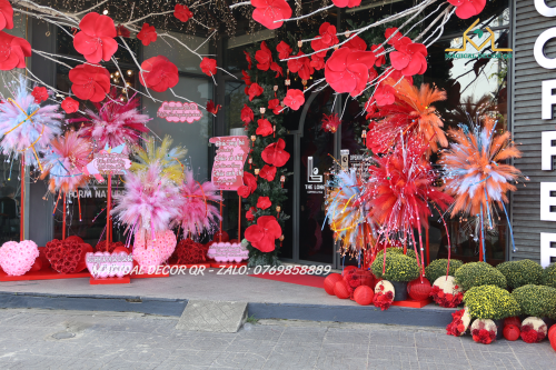 Decor tết The Long Coffee - Vũng Tàu 2026
