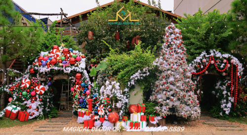 Decor Noel Mộc Coffee - Sóc Sơn