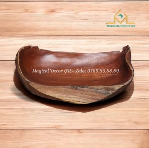 Khay gỗ lũa mẫu 1 