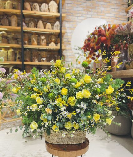 Hoa nghệ thuật mã 64