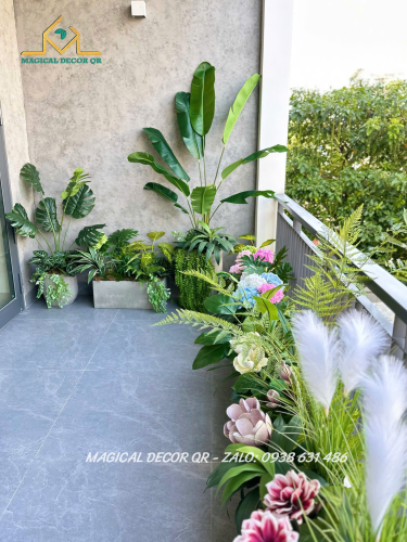 Tiểu cảnh ban công Nguyễn Khang - Đà Nẵng 