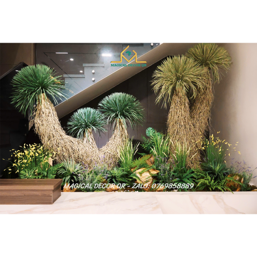 Decor tiểu cảnh chân cầu thang - Đà Nẵng