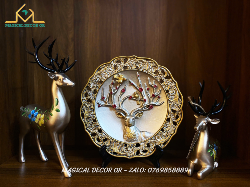 Bộ hươu vàng đồng