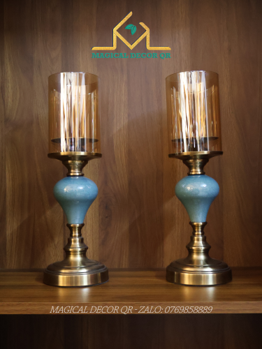 Set Chân Nến Xanh