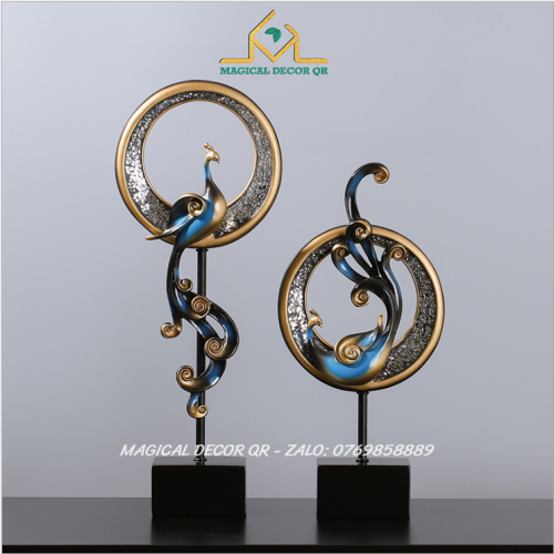 Set Vòng Tròn Chim Công
